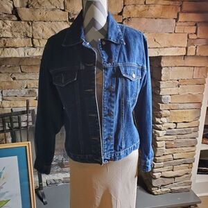 Bill Blass Denim Jacket Sz Small